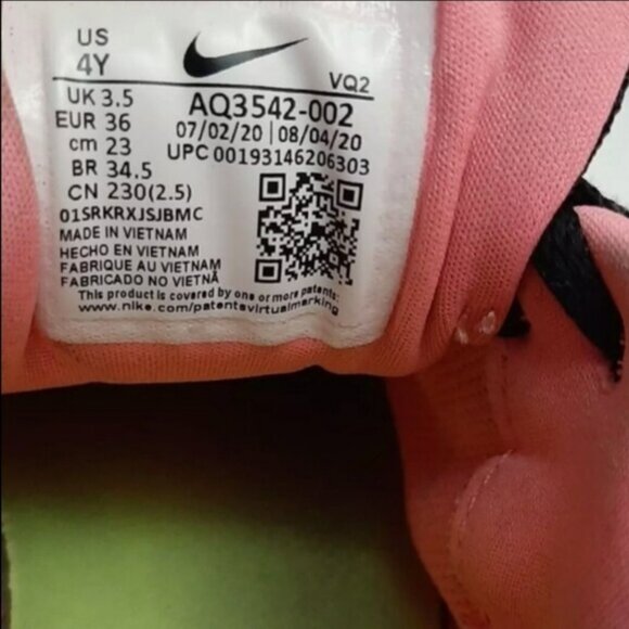 NIKE Pulse Star Youth US Sz 4 4Y Sneakers Athletic Sport Running Shoe AQ3542-002 - Picture 15 of 16